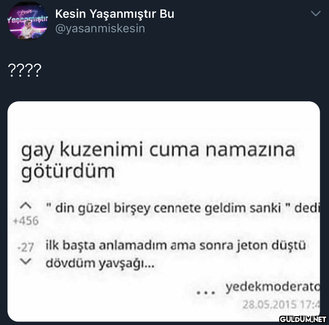 Kesin Yaşanmıştır Bu...