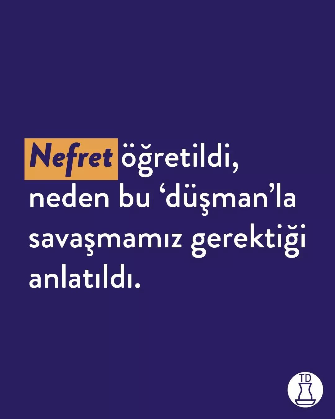 Yorulmadık mı...