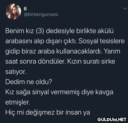 в @birbenguncesi Benim kız...