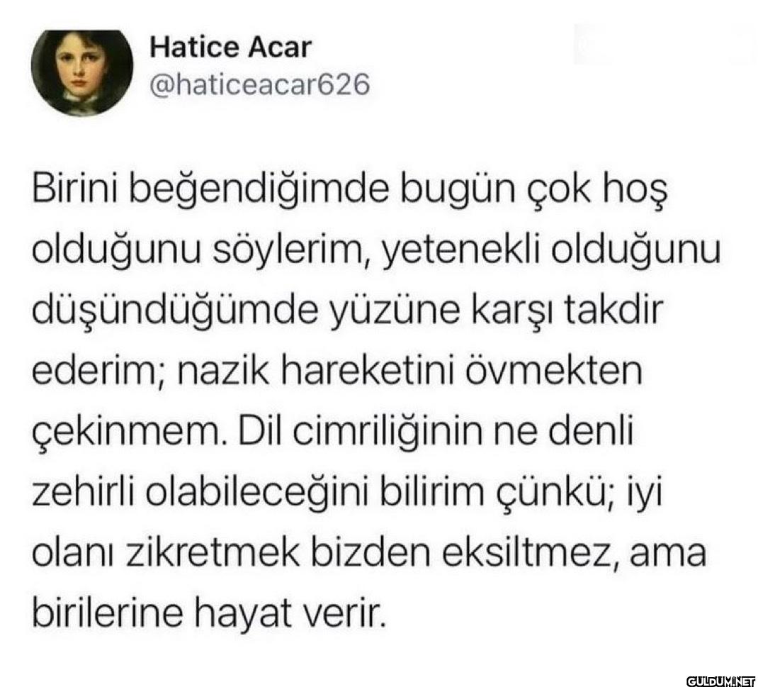 Birini beğendiğimde bugün...