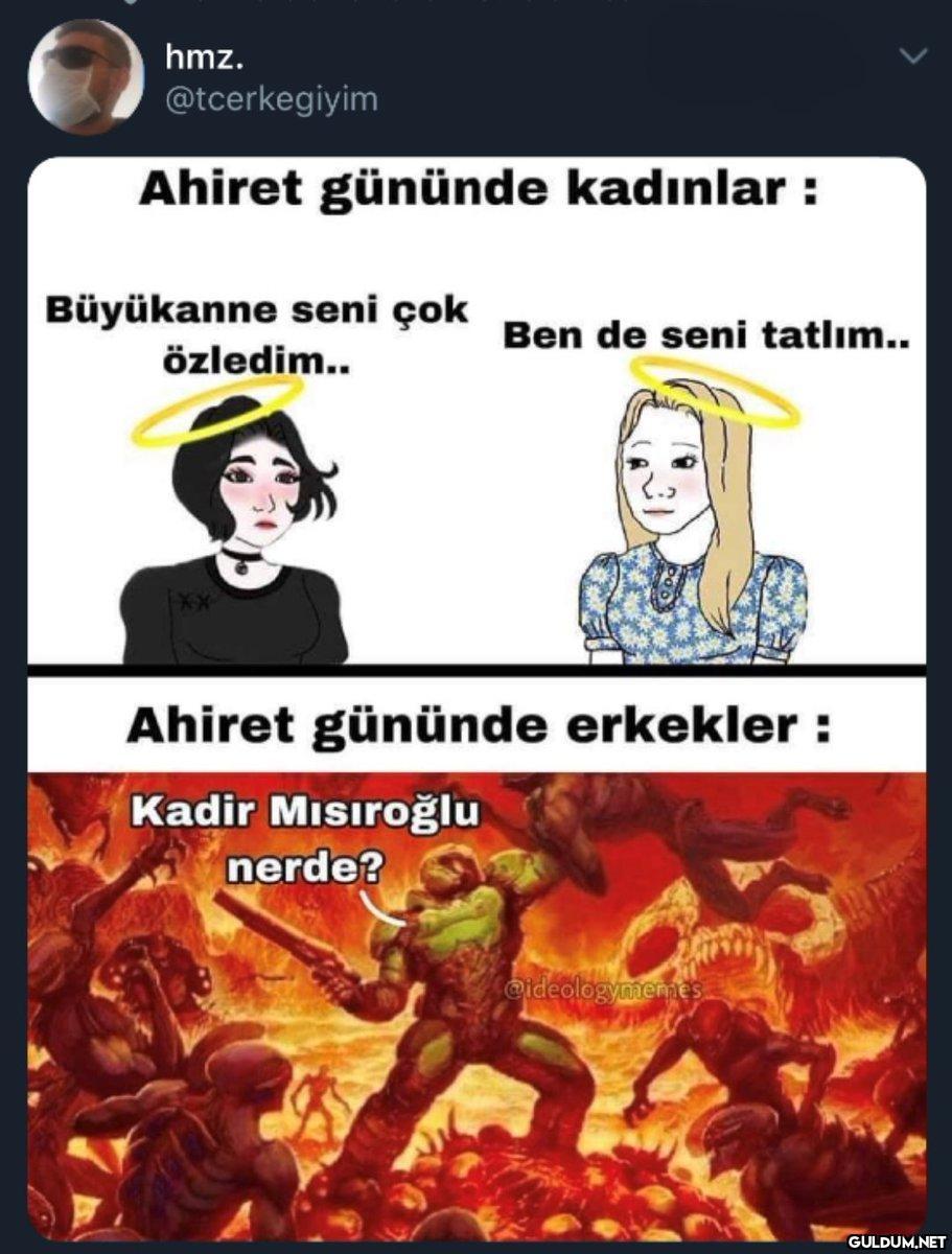 hmz. @tcerkegiyim Ahiret...