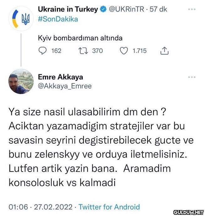Şimdi dengeler değişir...