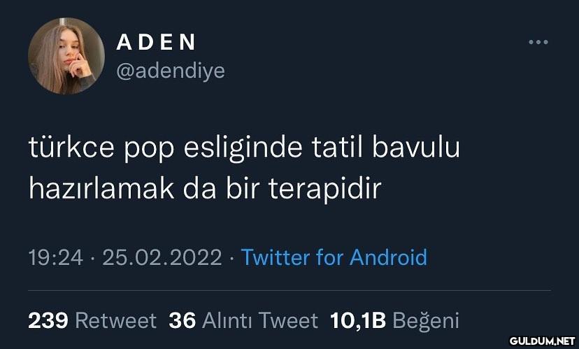 ADEN @adendiye türkce pop...