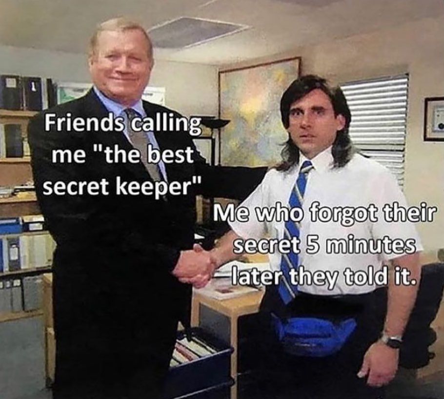 Your secrets are safe with...