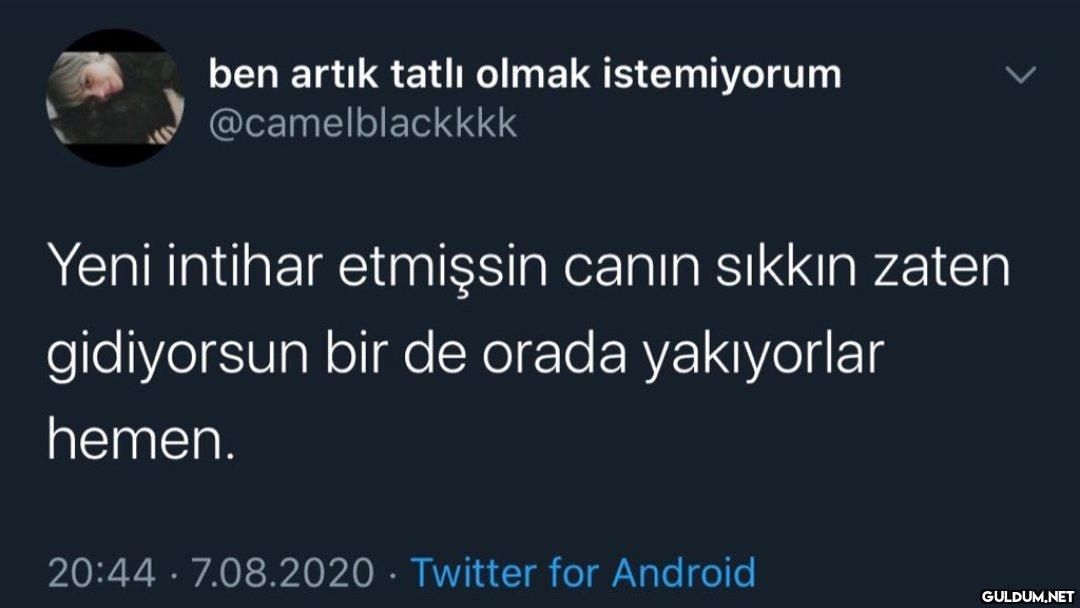 ben artık tatlı olmak...
