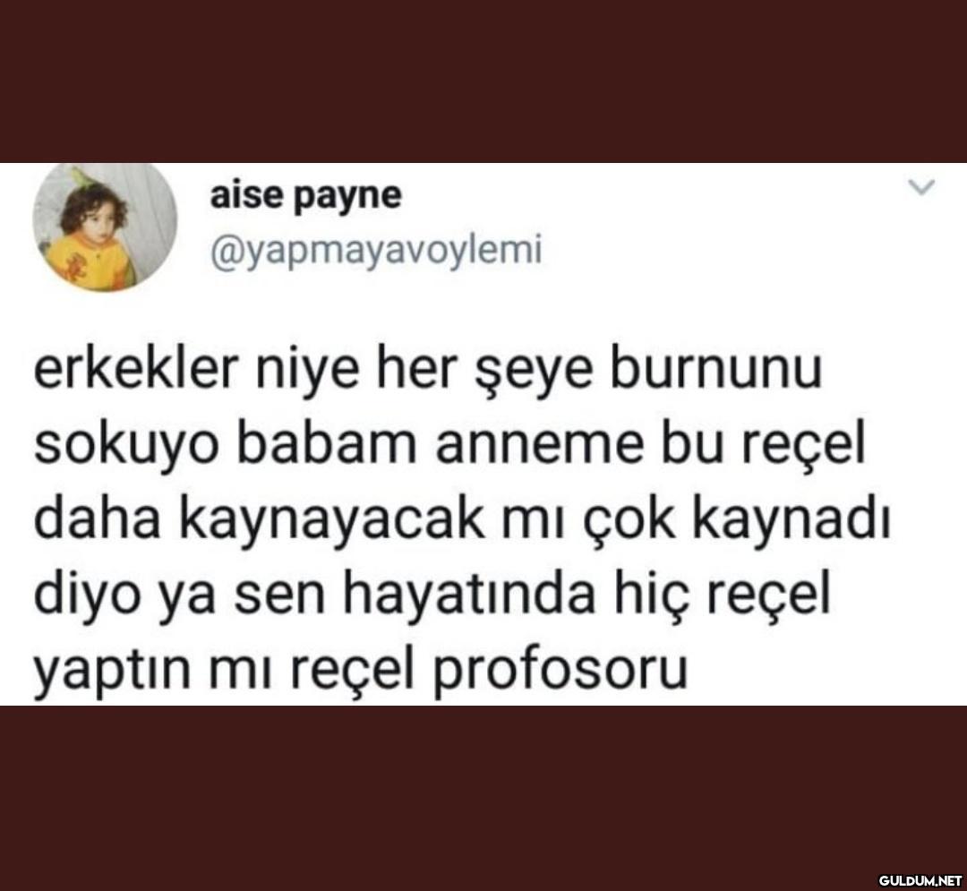 aise payne @yapmayavoylemi...