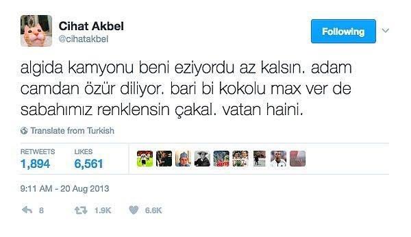 Sizce sitede atılmış en...