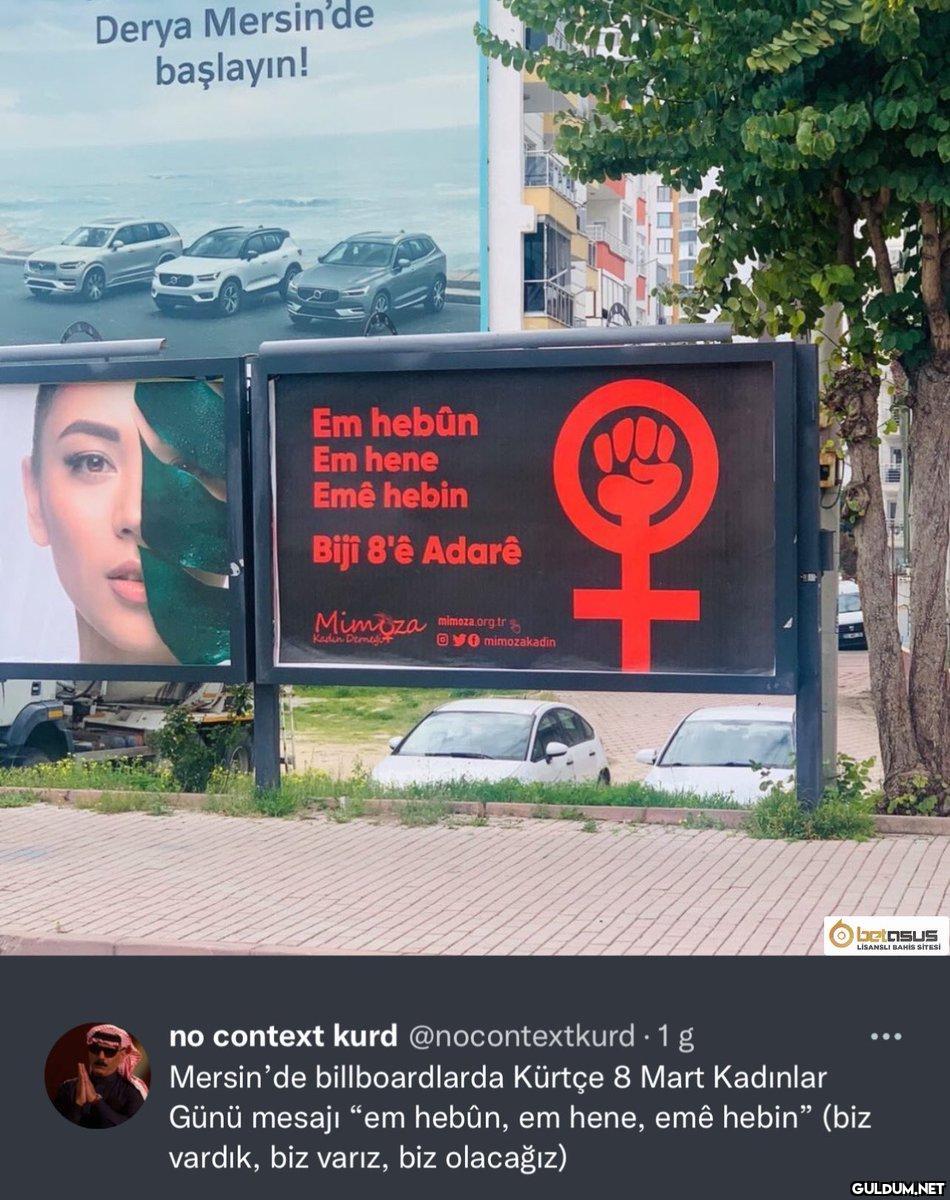 Derya Mersin'de başlayın!...