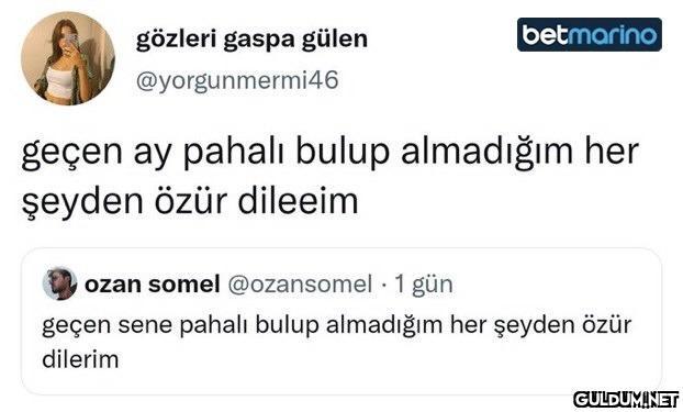Dün pahalı bulup almadığım...