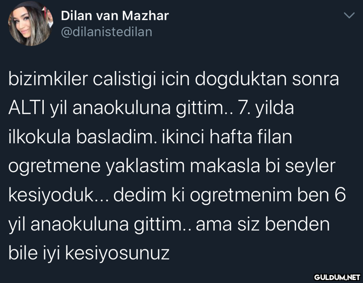 Dilan van Mazhar...