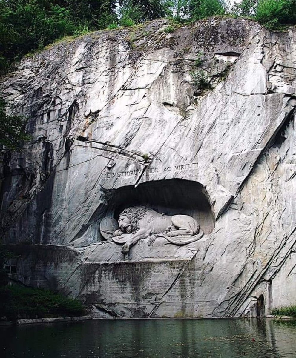 🇨🇭Luzern Aslan Anıtı,...
