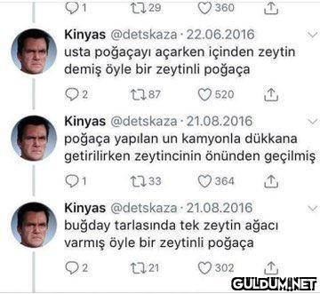 Zeytinli poğaçanın...