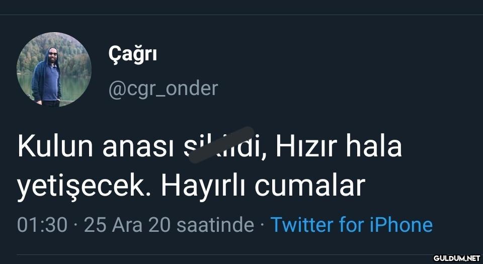 Çağrı @cgr_onder Kulun...