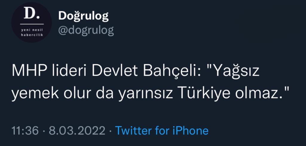 yağsız yemek nasıl olur...
