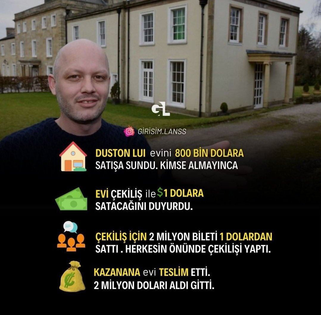Gerçek bir ticari deha.....