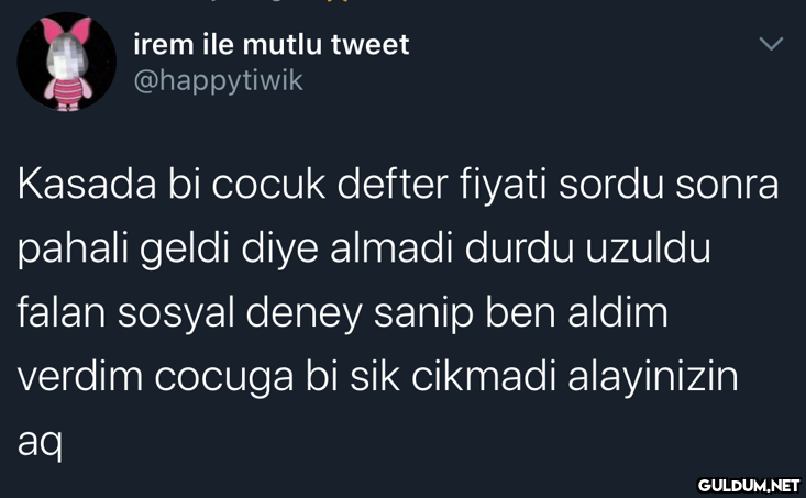 irem ile mutlu tweet...