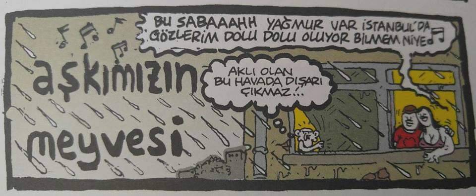 Aklı olan bu havada dışarı...