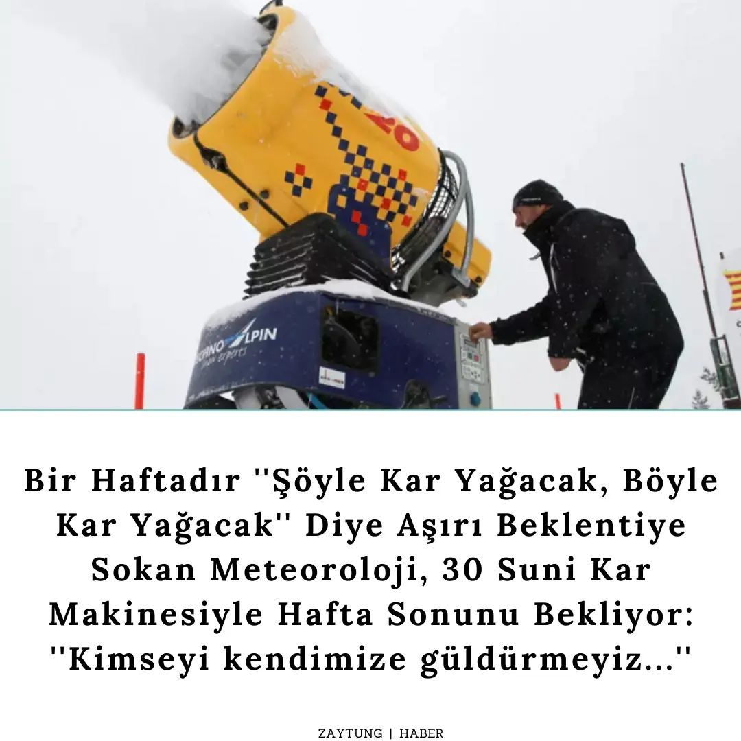Bir haftadır ''İnanılmaz...