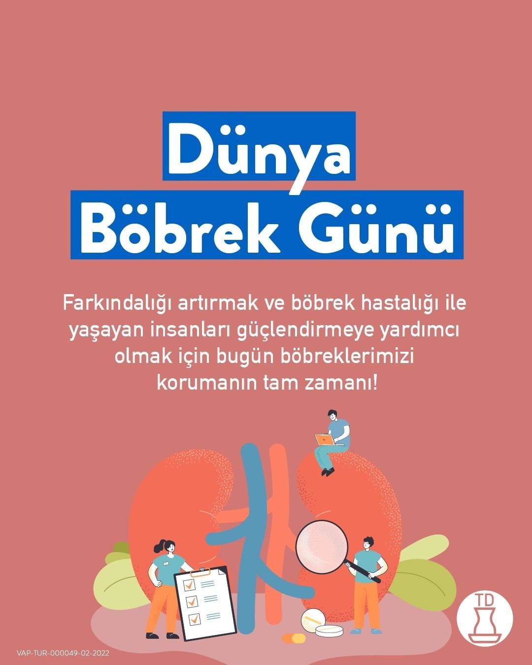 Bugün 10 Mart Dünya Böbrek...