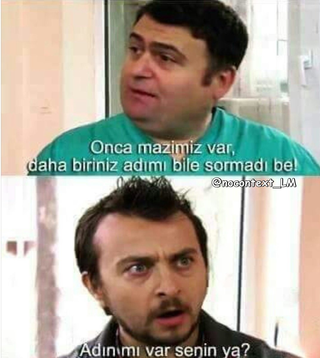 Senin de...