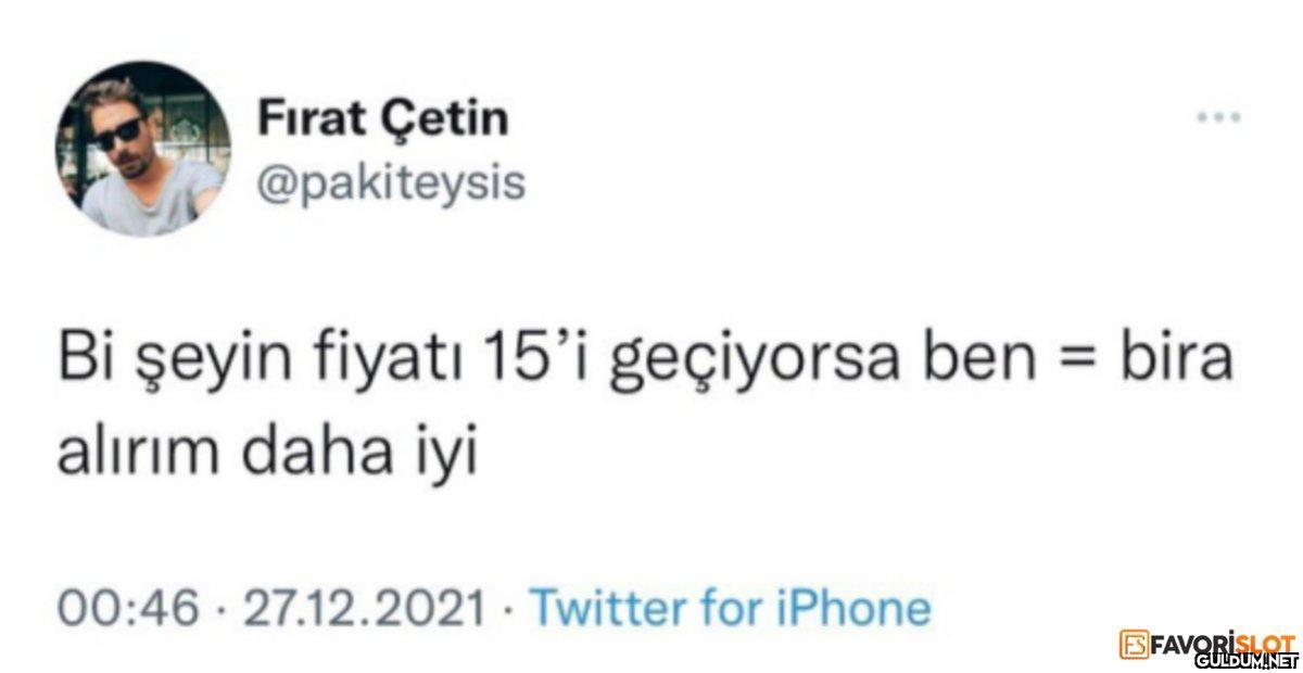 Benim kafanın çalışma...