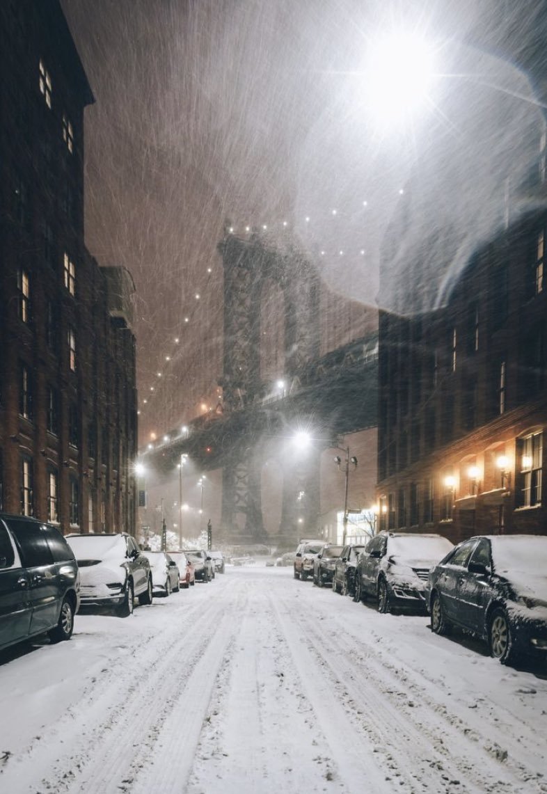 ❄️New York'ta kış...