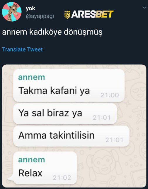 kızım gelirken iki tane...