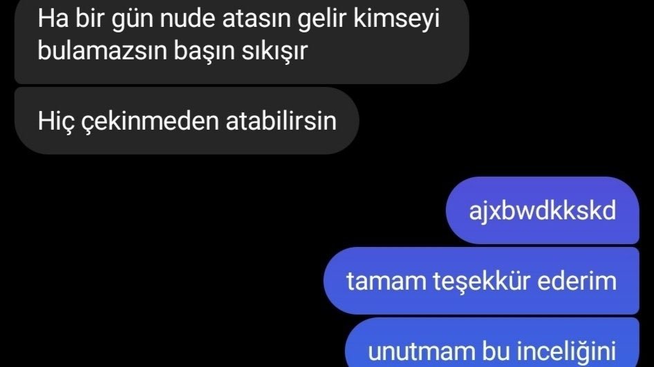 ne ince insanlar var ya...
