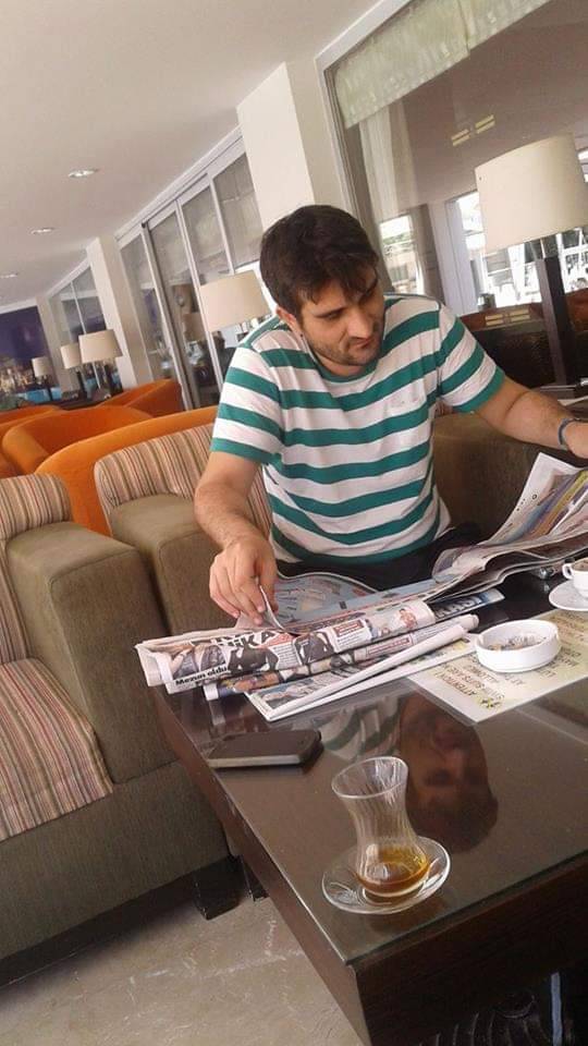 - Ne olursa olsun gazeteyi...