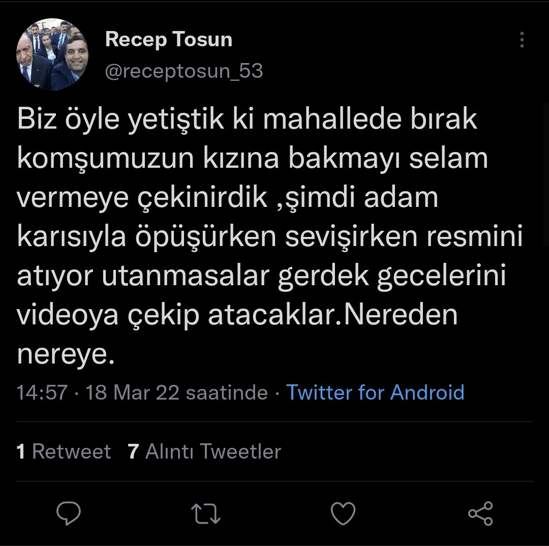 namus bekçileri...hiç...