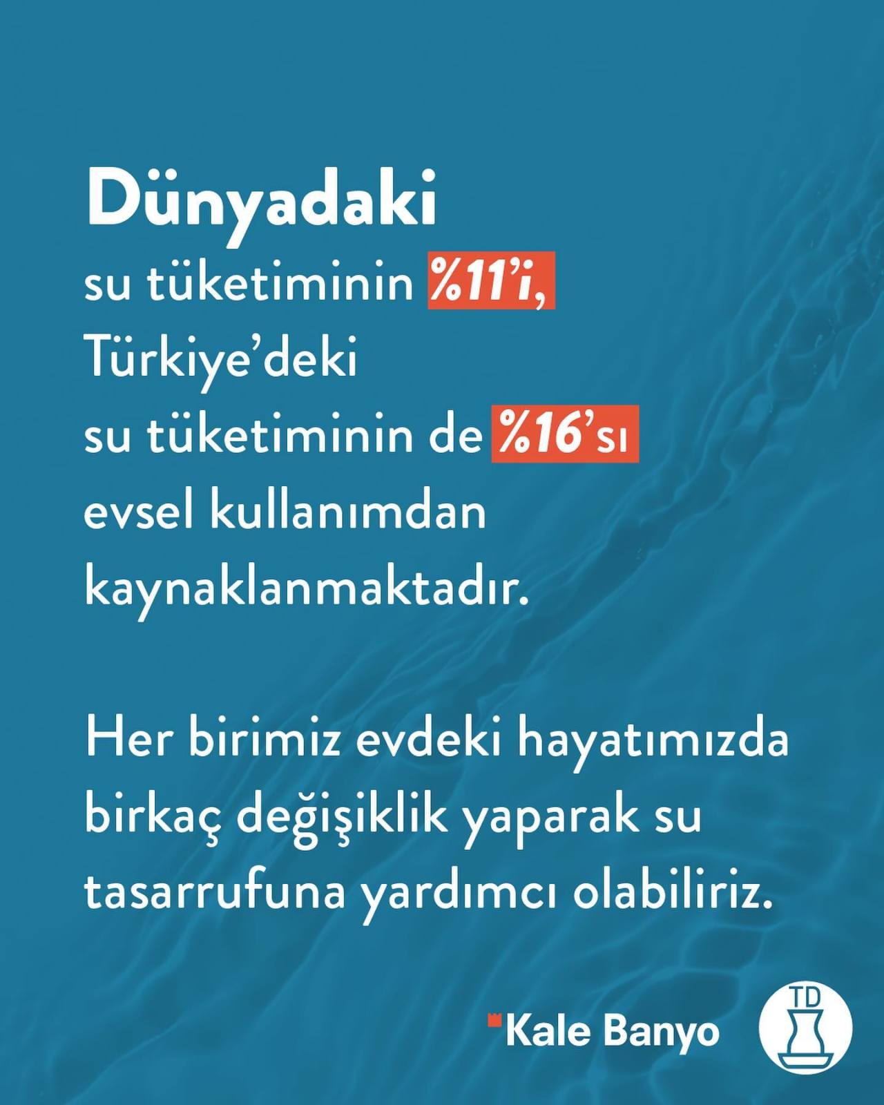 Susuz bir hayatı hayal...