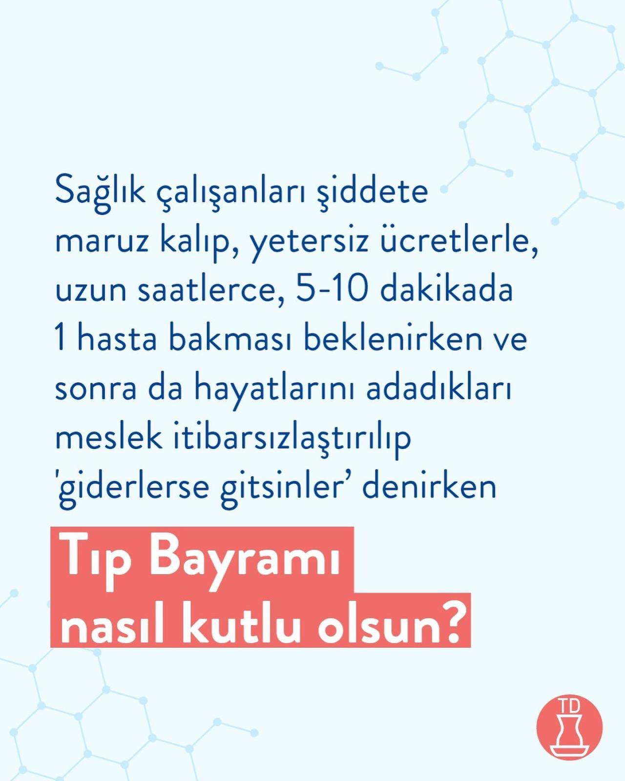 Hekimlerin ve tüm sağlık...