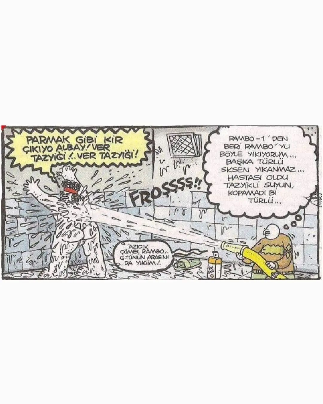 Rambo yıkamalık banyo.....