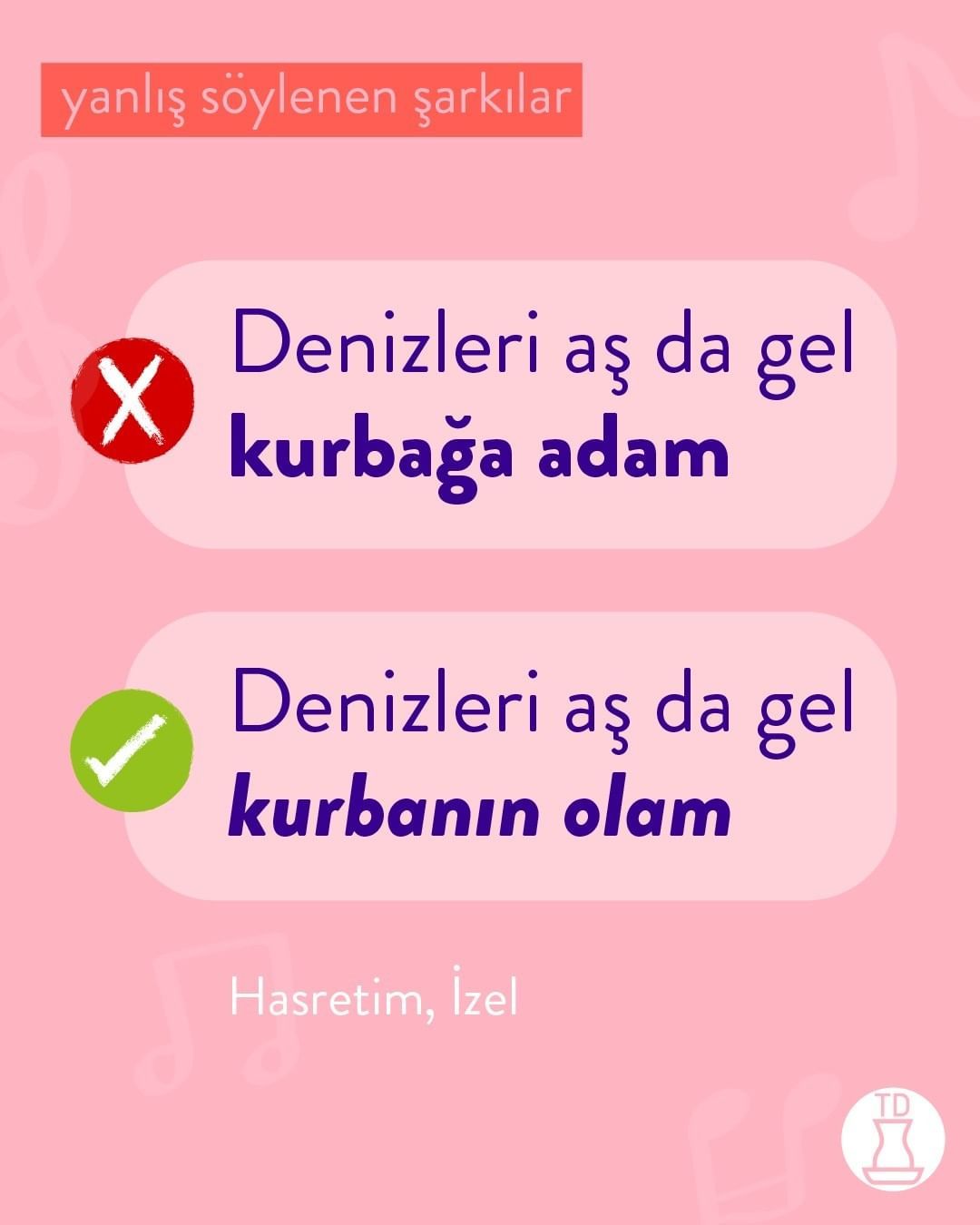 Sıkça yanlış söylenen...