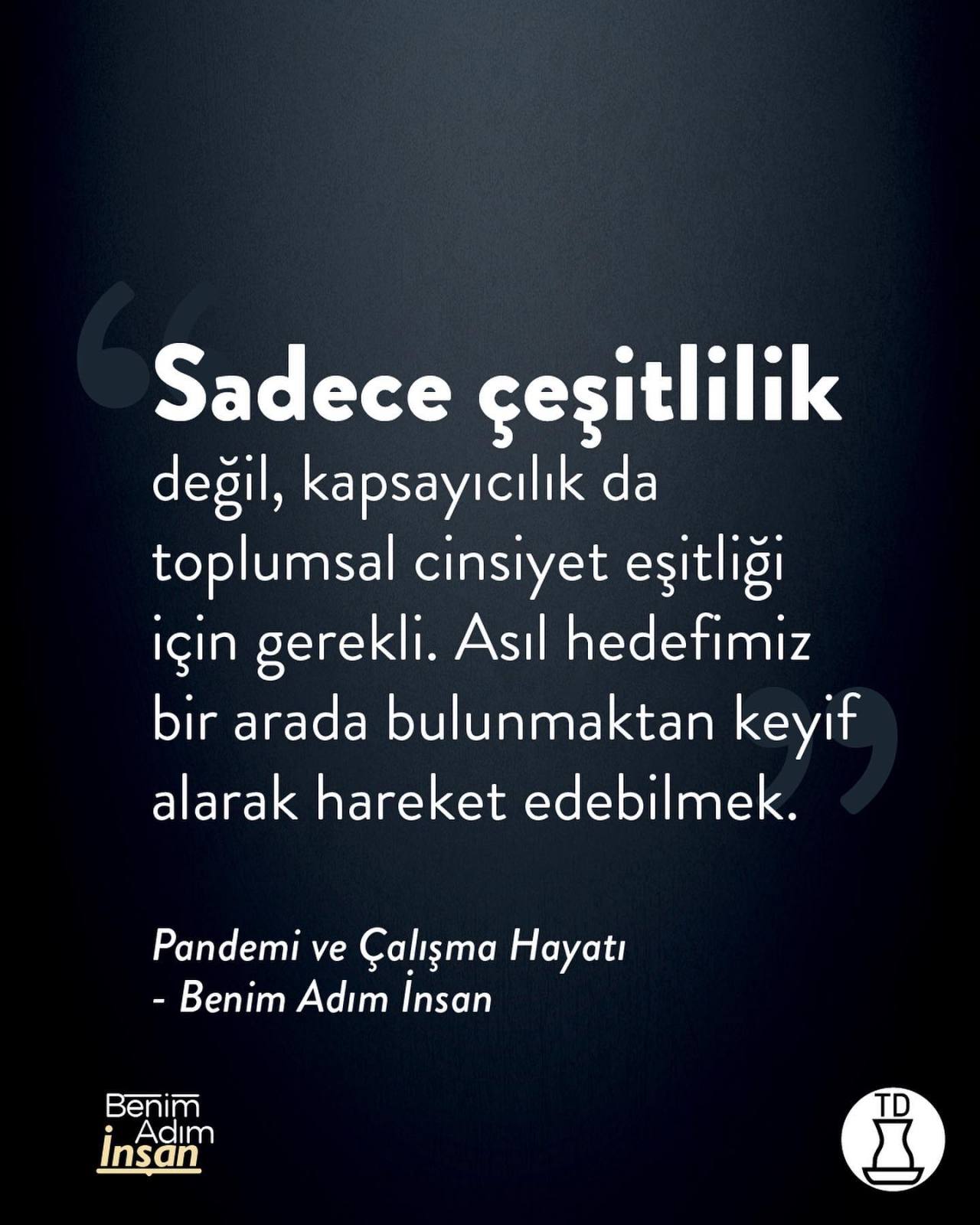 Güçlü bir toplum ve güçlü...