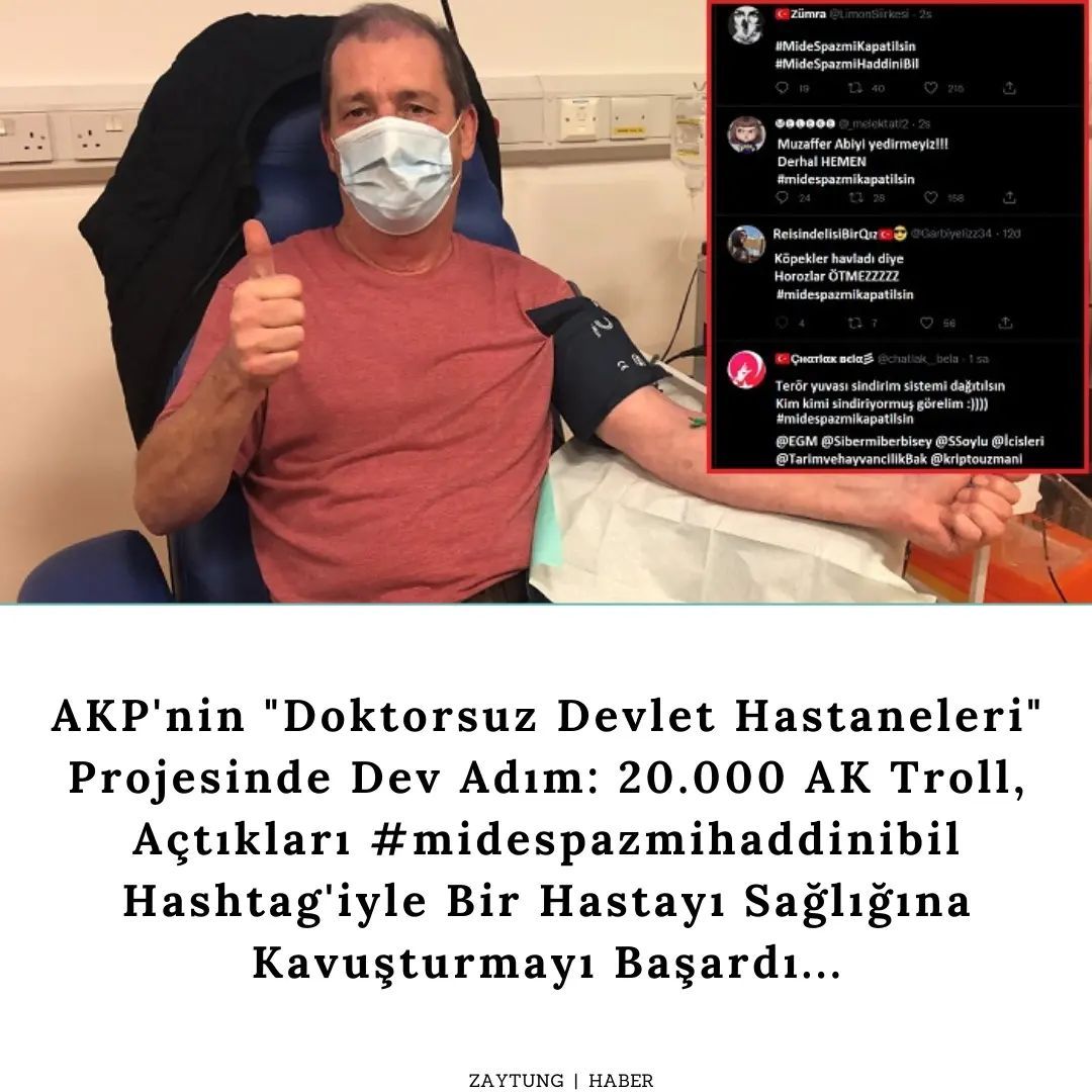 Devletin artık sağlık...