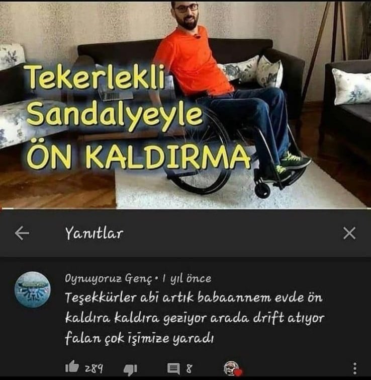 Tekerleklin Sandalyeyle ÖN...