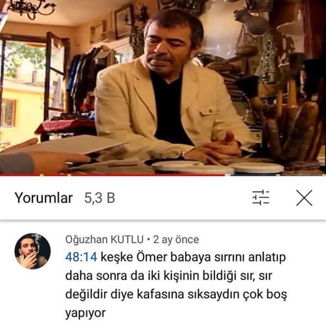 Okuduğum en haklı yorum....
