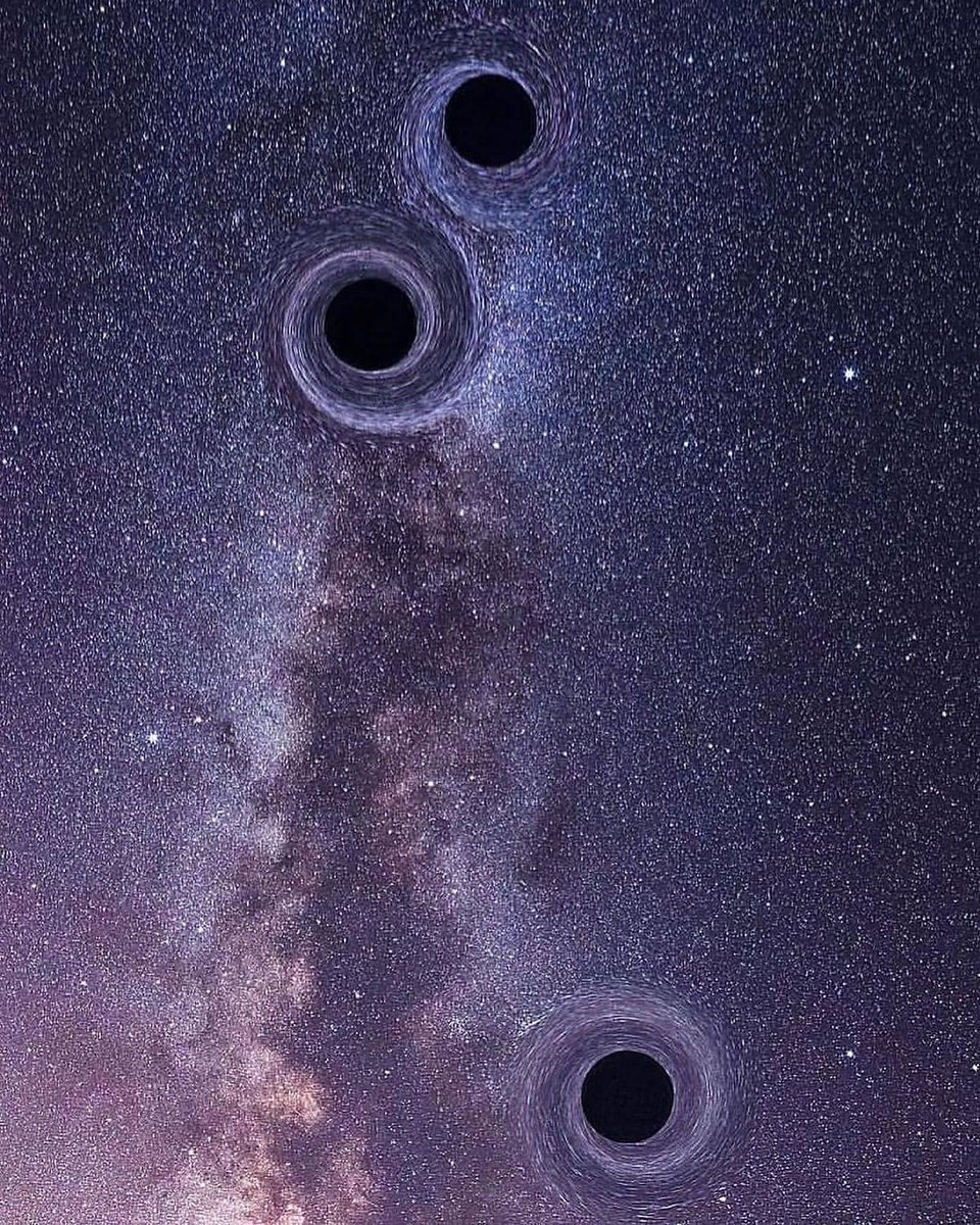 🌪️Canavar kara delikler...
