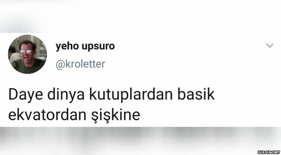 yeho upsuro @kroletter...