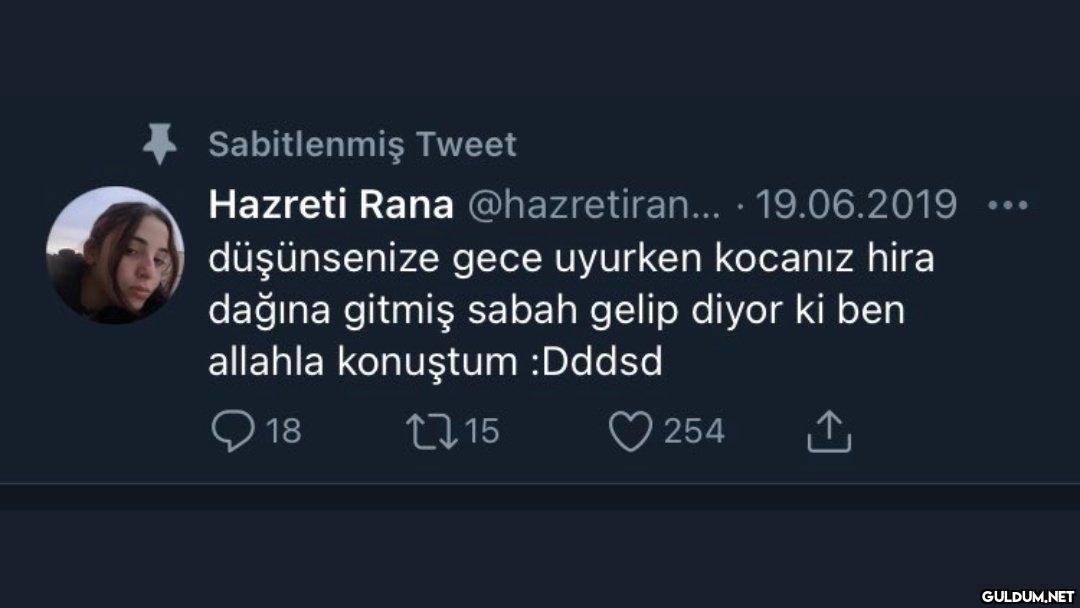 I Sabitlenmiş Tweet...