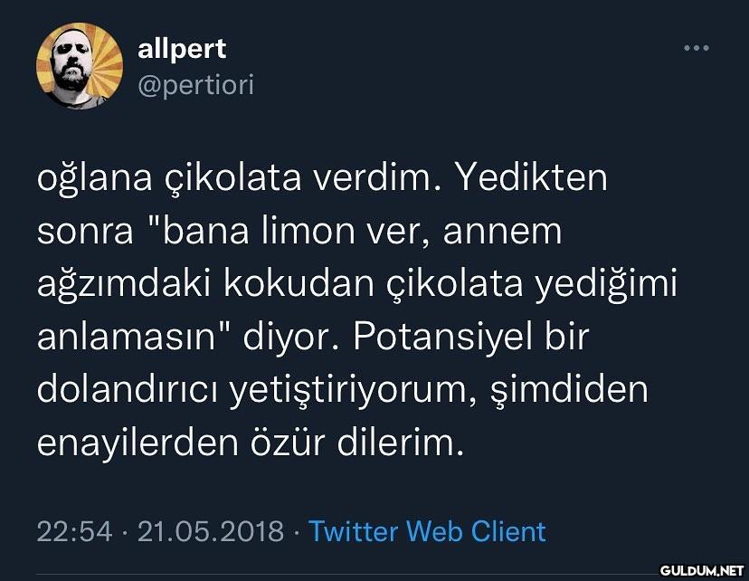 allpert @pertiori oğlana...