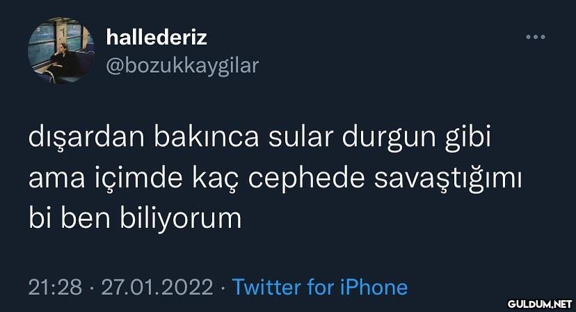 hallederiz @bozukkaygilar...