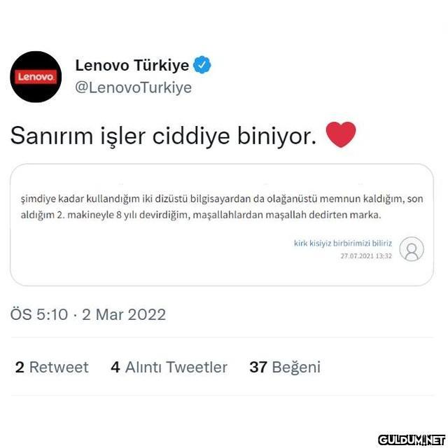 Her müşterisinin...