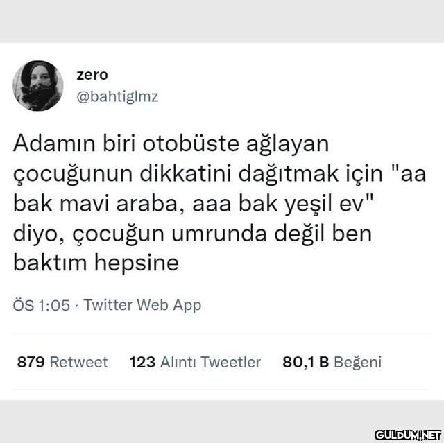 zero @bahtiglmz Adamın...