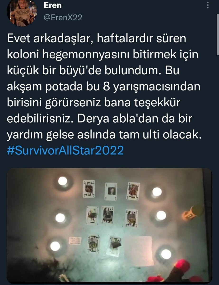 Eren TAGMUR @ErenX22 Evet...
