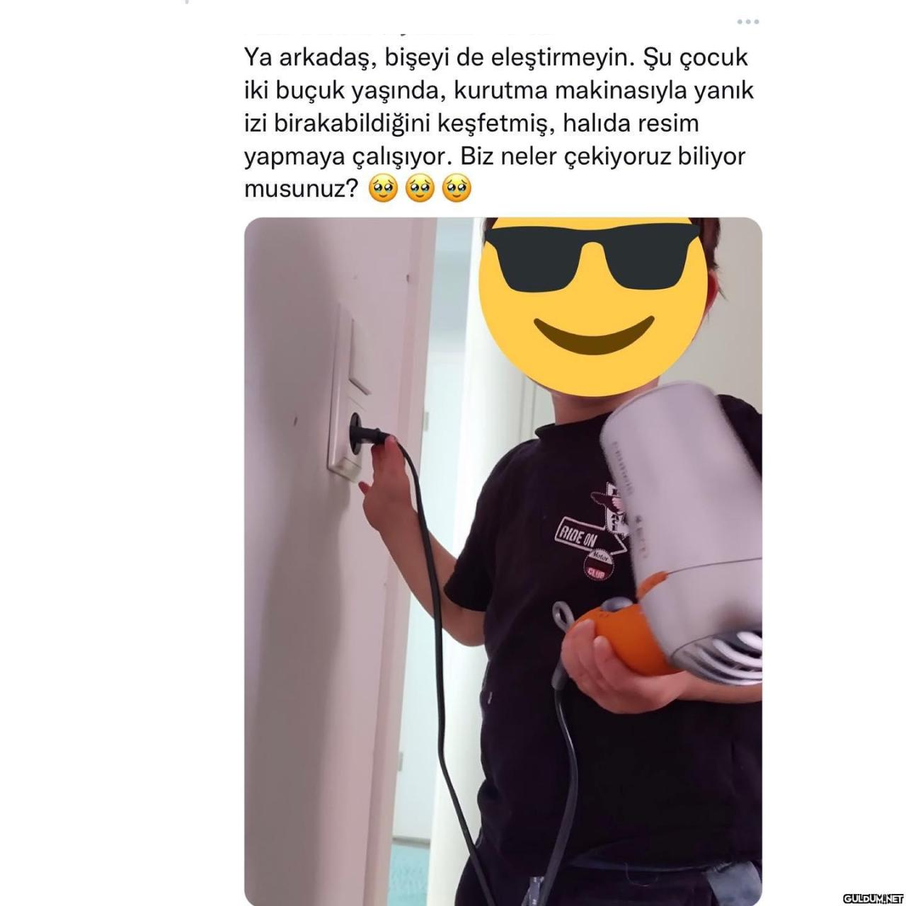 Erkek çocuk terörü   Evde...