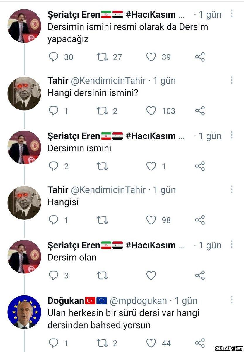 Şeriatçı Eren: Dersimin...