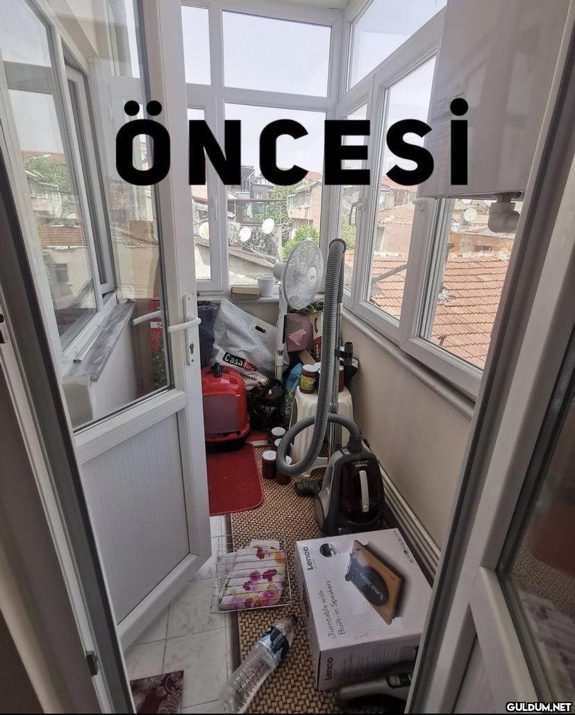 Balkonun son halini nasıl...