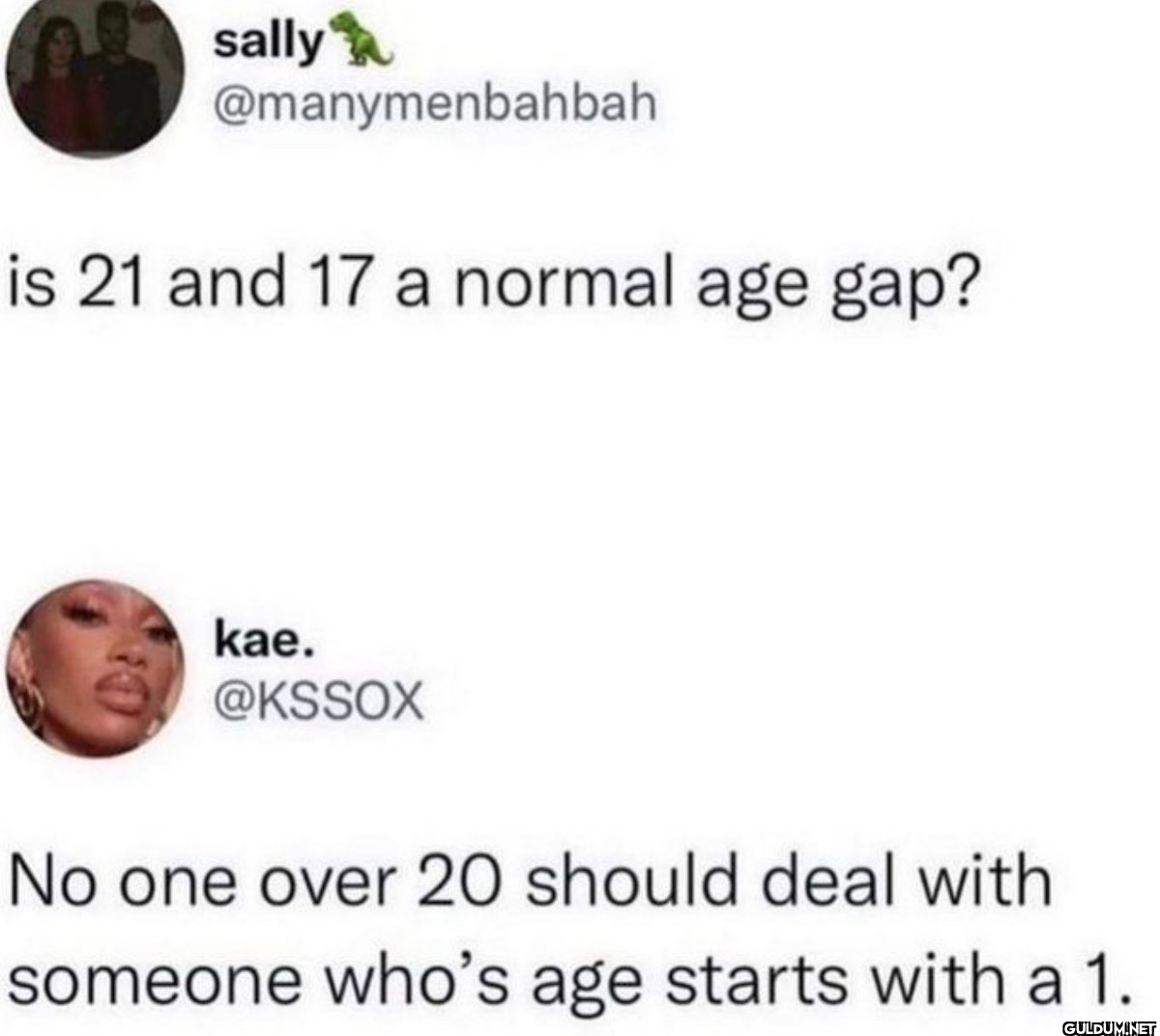 is 21 and 17 a normal age...